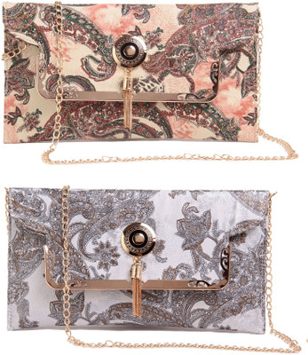 

Fiona Trends Casual Multicolor Clutch