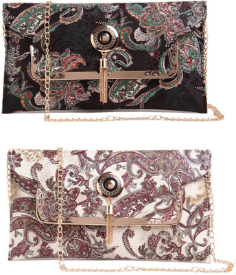 

Fiona Trends Casual Multicolor Clutch
