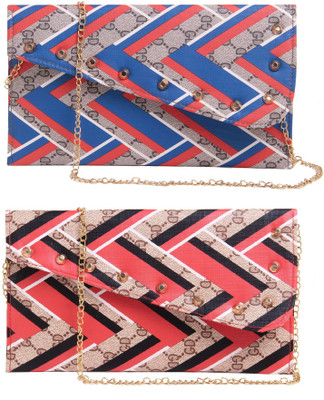 

Fiona Trends Casual Multicolor Clutch
