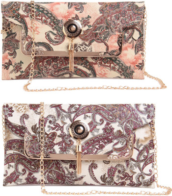 

Fiona Trends Casual Multicolor Clutch