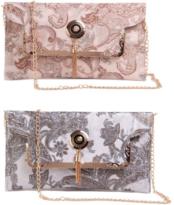 

Fiona Trends Casual Multicolor Clutch