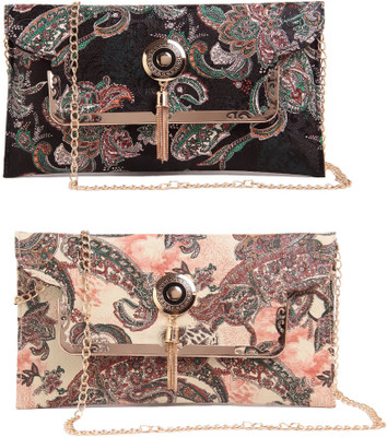

Fiona Trends Casual Multicolor Clutch