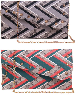 

Fiona Trends Casual Multicolor Clutch