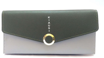 

Must Visit Casual Grey, Green Clutch, Green;grey