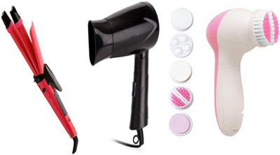 

WIB 611 Personal Care Appliance Combo(Hair Straightener, Hair Dryer)
