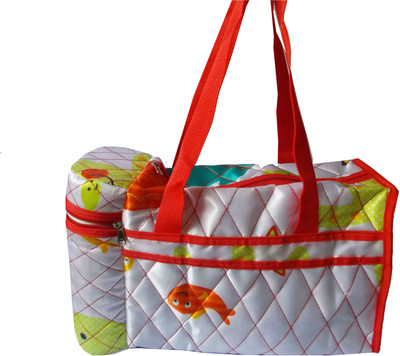 

Glitter Collection Bottle Warmer Baby and Mumy bag(Red)