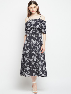 U&F Women Maxi Black Dress U&F Women Maxi Black Dress