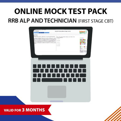 

TalentSprint Online Mock Tests - RRB-ALP-and-Technician-(First-Stage-CBT) (Valid for 3 months) - 10 Full length tests and 10 Subjectwise tests in Real Time Exam Interface(Online)