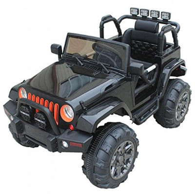 

kajal toys Jeep Battery Operated Ride On(Black)