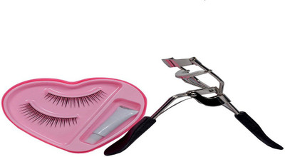 

Shopeleven Feathers Curler & Eye Lashes (color may very )