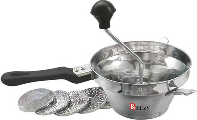 

Beezy Stainless Steel Puran Maker For Preparing Indian Snacks Hand Press(Stainless Steel)