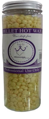 

LUV-LI IMPORTED PROFESSIONAL WAX BEANS FOR PAINLESS STRIP FREE WHOLE BODY HAIR REMOVING PELLET Wax(400 g)