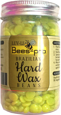 

LUV-LI BRAZILIAN HARD WAX BEANS FOR PAINLESS HAIR REMOVING HAIR OF YOUR WHOLE BODY Wax(125 g)