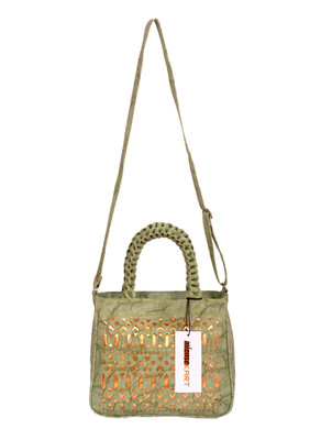

Intensekart Hand-held Bag(Green, Orange)