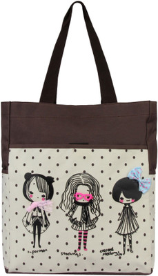 

Heels & Handles Hand-held Bag(Brown)