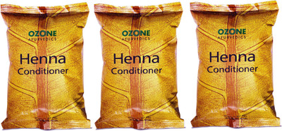 

OZONE Ayurvedics Henna Conditioner -Pack of 3(300 g)