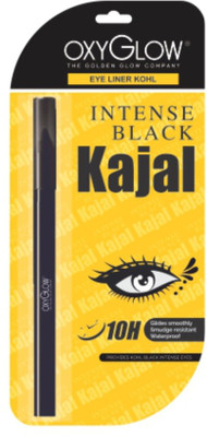 

Oxyglow Intense Black Kajal(Black, 0.25 g)
