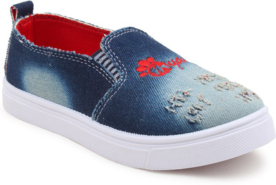 

Myau Boys & Girls Slip on Loafers(Blue, Navy