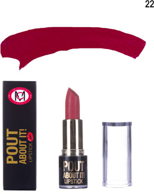 

MC Pout About It Matte Lipstick(22, 4.5 g)
