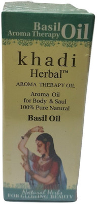

Khadi Herbal BASIL AROMA THERAPY OIL-(From Shoulder to Toe)(15 ml)