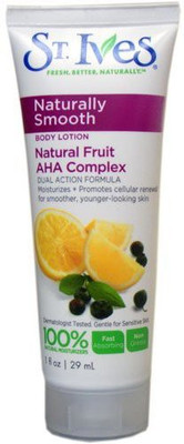 

St. Ives Naturally Smooth Body Lotion Natural Fruit Aha Complex(29 ml)