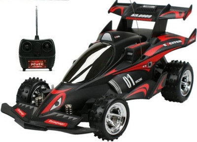P17 collection X-Gallop Cross Country Real Racing Rechargeable 3d light Car(Black)