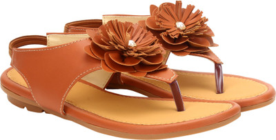 

tryfeet Women Tan Flats