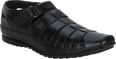

Red Tape Men Black Sandals