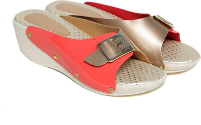 

Trendy Look Women Red Wedges
