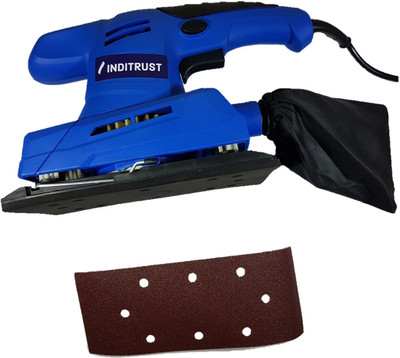 

Inditrust 300W Orbital Sander pad size 90x187 mm with 1 velcro pad 7.5 inch Random Orbital Sander