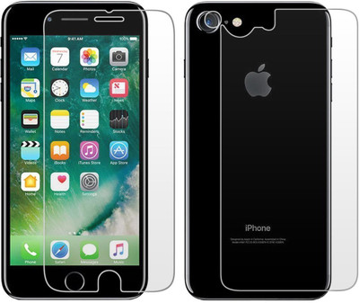 AV Front and Back Tempered Glass for Apple iPhone 7(Pack of 1)