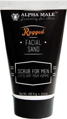 

Alpha Male Grooming Facial Sand --Green tea & Ginseng for Men Scrub(102.5 g)