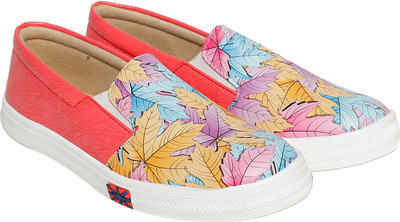 

Trendy Look 2018 Slip On Sneakers For Women(Pink, Peach