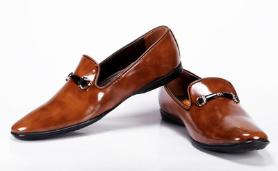 

NMD Patent Leather Formal Slip On For Men (Tan) Slip On For Men(Tan
