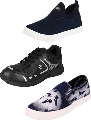 

SHOEFLY Multicolor Combo-(3)-757-755-689 Casuals For Men(Multicolor