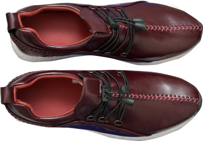 

JG FORCEMAN Casuals For Men(Maroon, White