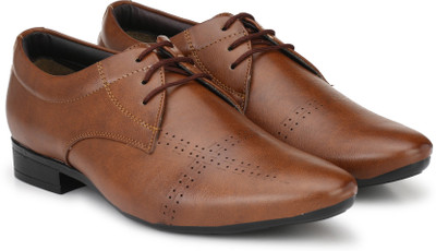 

Andrew Scott Synergy Lace Up For Men(Brown, Antique