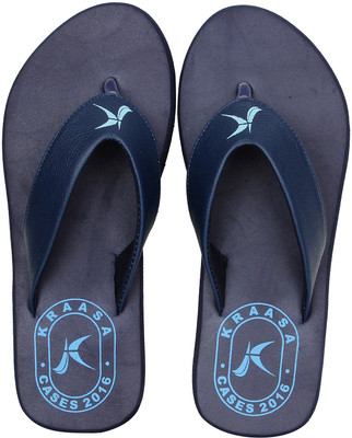 

Kraasa Style with Comfort Flip Flops, Navy