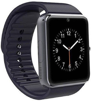 

Avyana Sim Card and Memory Cards Supported GT08 Bluetooth Android and IOS Series Smartwatch Black color Smartwatch(Black Strap Regular)