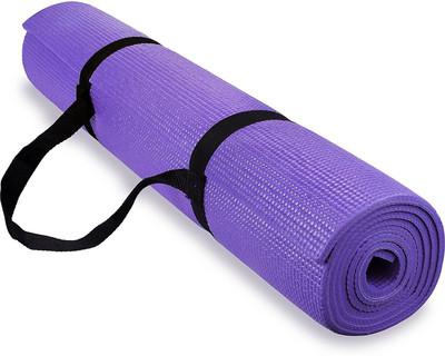 

QUINERGYS ™ Thick High Density Padding - From Clever Yoga Red 6 mm Yoga Mat, Dark purple