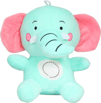 

Tickles Green Baby Sitting Soft Elephant - 25 cm(Green)