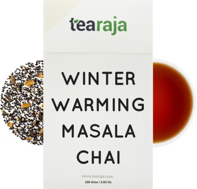 Tearaja Winter Warming Masala Chai Herbs Herbal Tea Vacuum Pack(100 g)