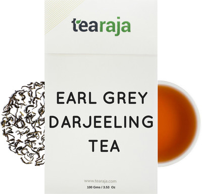 

Tearaja Earl Grey Darjeeling Tea Bergamot Orange Herbal Tea Vacuum Pack(100 g)