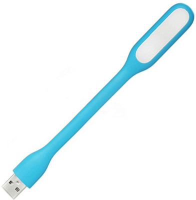 

RHONNIUM ™ USB Reading Lamp with 8 LED Lights and Flexible Gooseneck - Two Brightness Settings LED™ Light -Type-059 Led Light(Blue)