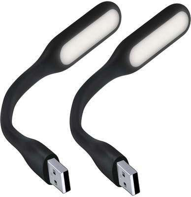 

VibeX ® Mini USB LED Light Lamp 180 Degree Adjustable Portable Flexible for powerbank PC Laptop Notebook Computer keyboard,perfect for Night Working & Book Reading, 10,000 hours working life LEDL-Type-010 Led Light(Black)