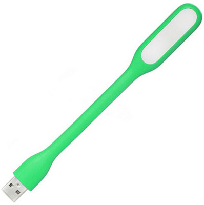 

RHONNIUM ™ USB Reading Lamp with 8 LED Lights and Flexible Gooseneck - Two Brightness Settings LED™ Light -Type-063 Led Light(Green)