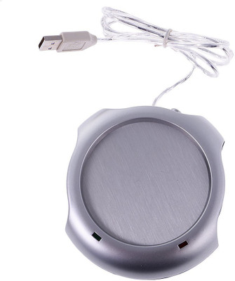 

RHONNIUM ® Tea Cup Coffee Hot Drink Warmer Holder with USB 4-Port Hub for PC & Mac Computer ® Tea Cup Coffee Hot Drink Warmer Holder with USB 4-Port Hub for PC & Mac Computer Cup Warmer, USB Hub(Pale silver)