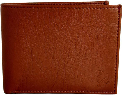 

white bear Men Tan Artificial Leather Wallet(3 Card Slots)