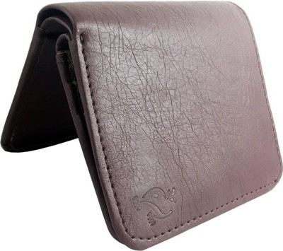 

white bear Boys Brown Artificial Leather Wallet(8 Card Slots)