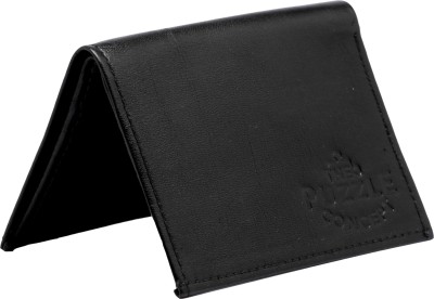 

THE PUZZLE CONCEPT - TPC Men Black Genuine Leather Card Holder(6 Card Slots)